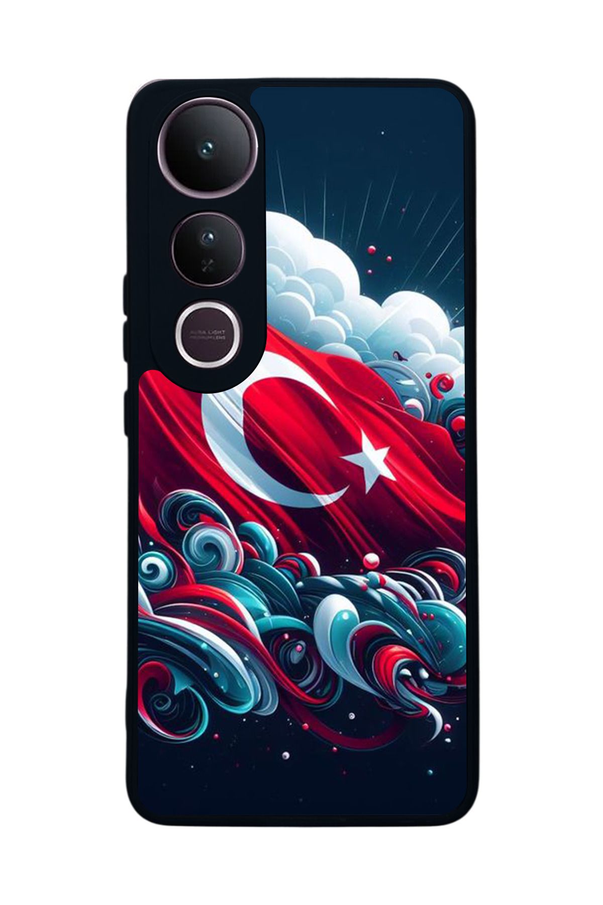 BGAKSESUAR Vivo V50 Lite Uyumlu Kılıf – Yumuşak Silikon, Koruyucu, Şok Emici Kapak