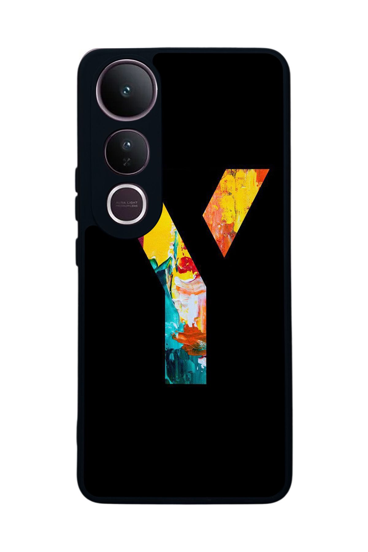 BGAKSESUAR Vivo V50 Lite Uyumlu Kılıf – Yumuşak Silikon, Koruyucu, Şok Emici Kapak
