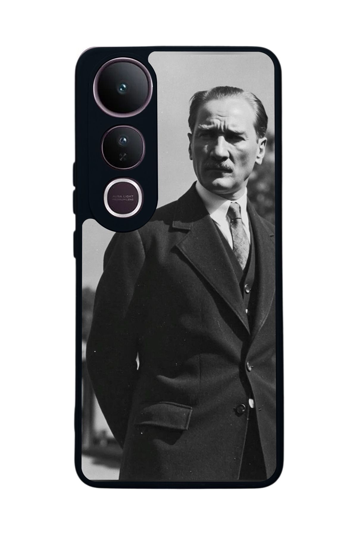 BGAKSESUAR Vivo V50 Lite Uyumlu Kılıf – Yumuşak Silikon, Koruyucu, Şok Emici Kapak