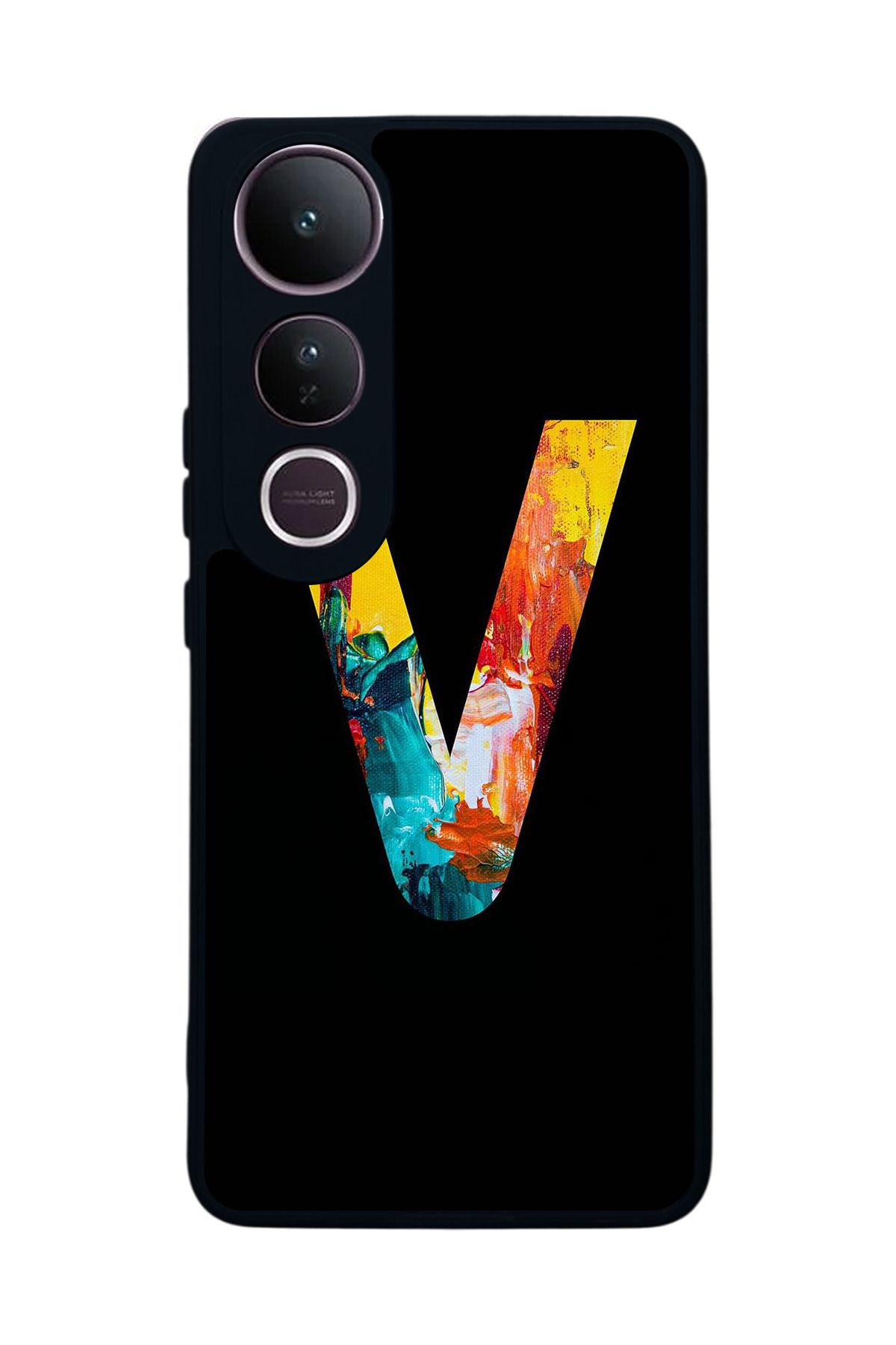BGAKSESUAR Vivo V50 Lite Uyumlu Kılıf – Yumuşak Silikon, Koruyucu, Şok Emici Kapak