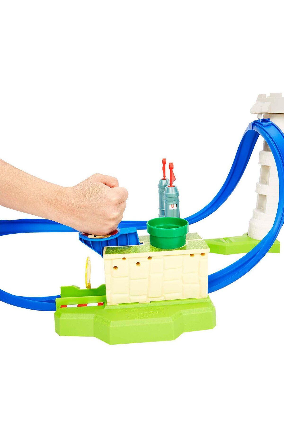 HOT WHEELS HGK59 HW Mario Kart Keskin Dönüşler Pist Seti /Hot Wheels fotoğrafı 4 (önizleme)