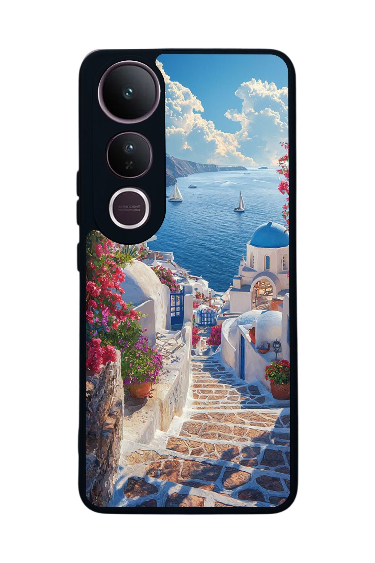 BGAKSESUAR Vivo V50 Lite Uyumlu Kılıf – Yumuşak Silikon, Koruyucu, Şok Emici Kapak