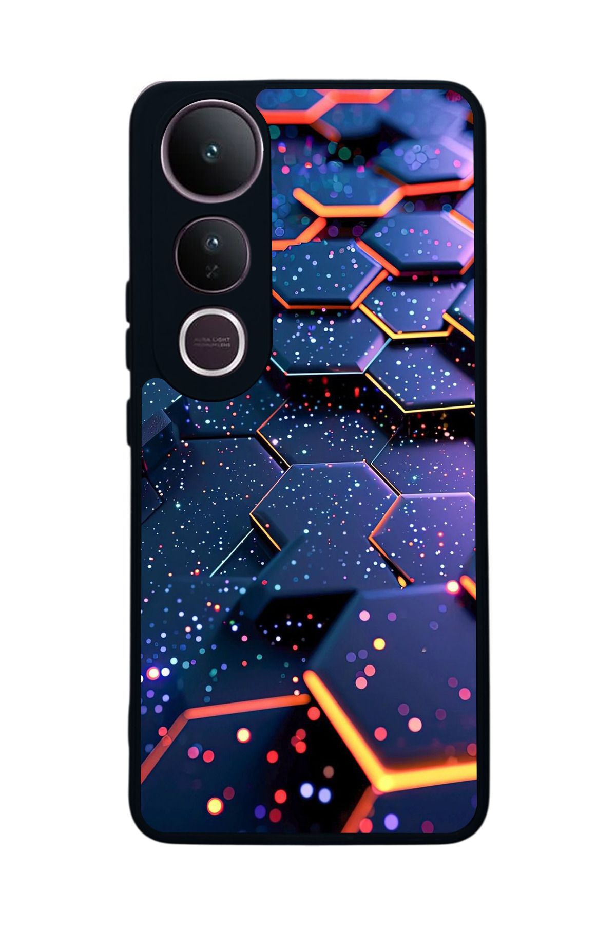BGAKSESUAR Vivo V50 Lite Uyumlu Kılıf – Yumuşak Silikon, Koruyucu, Şok Emici Kapak