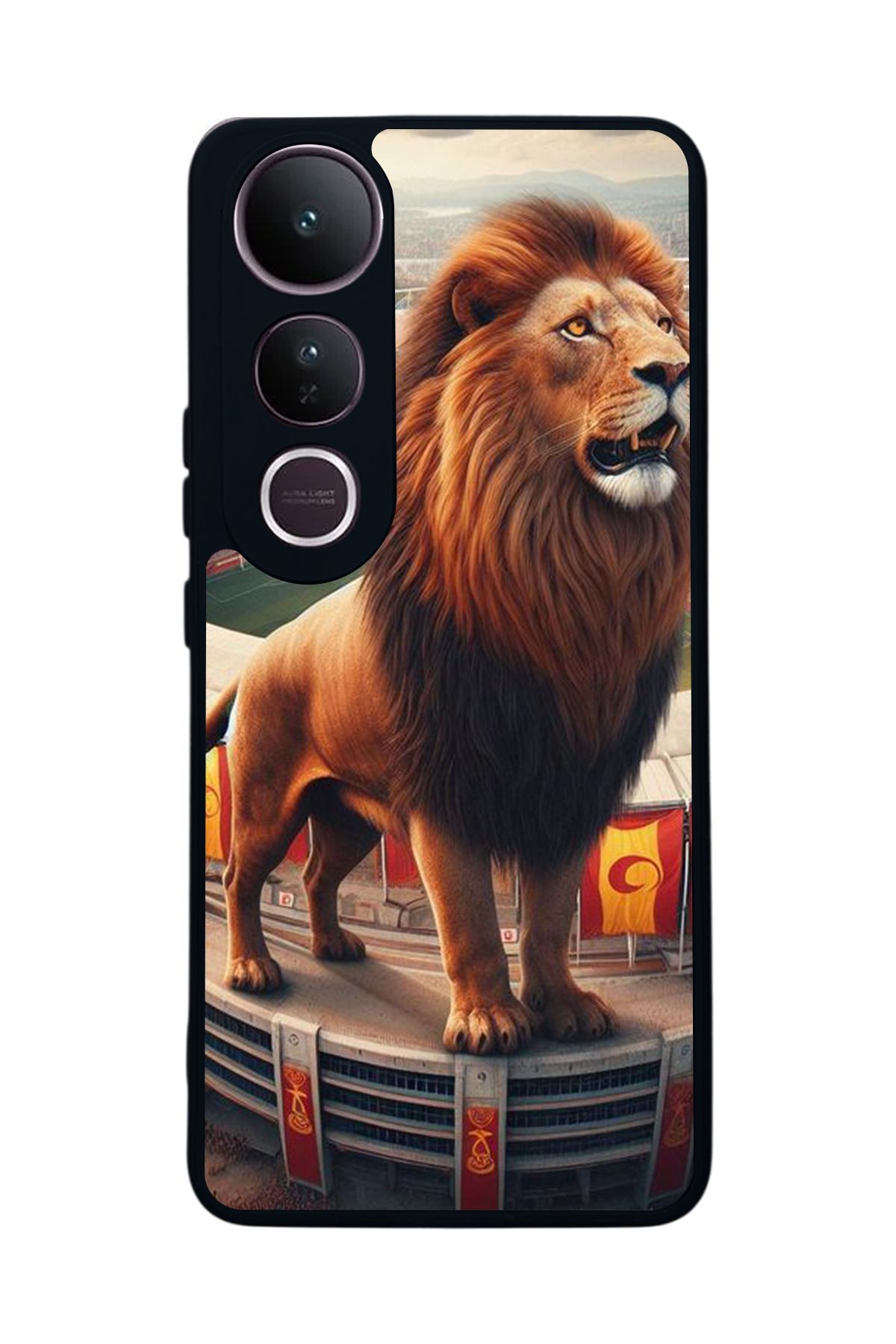 BGAKSESUAR Vivo V50 Lite Uyumlu Kılıf – Yumuşak Silikon, Koruyucu, Şok Emici Kapak