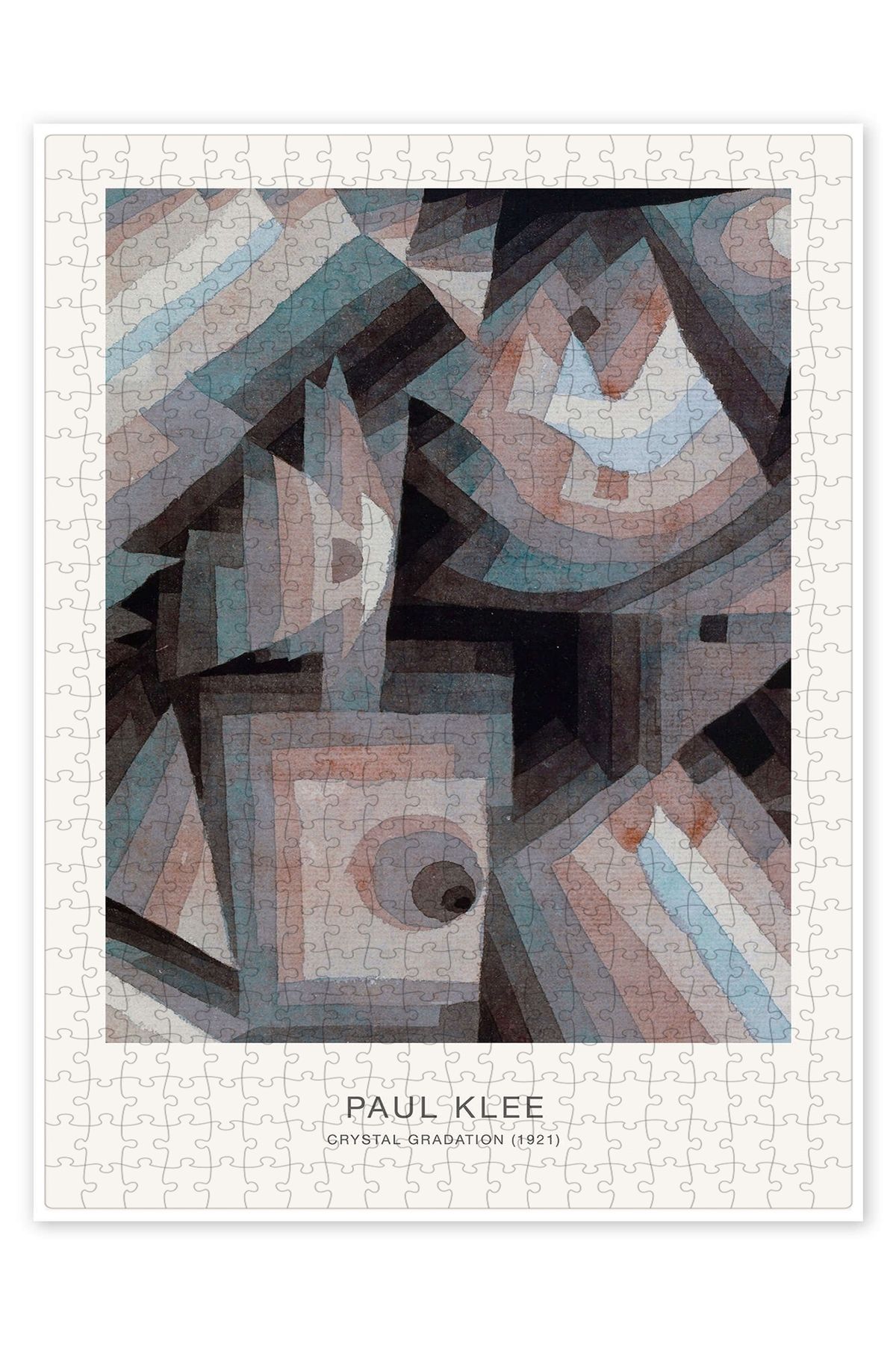 Jeronkarji Kristal Tonlama, 1921 500 Parça Puzzle Yapboz Bohem Soyut Sanat Temalı