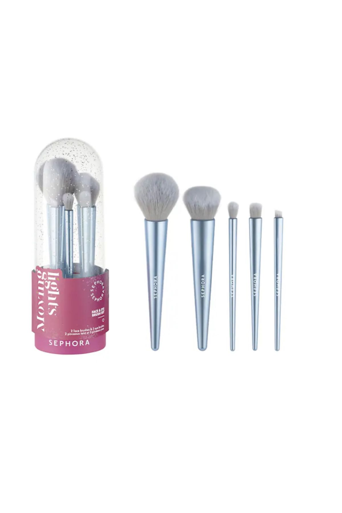 SEPHORA COLLECTION Cosmic Glow Yüz ve Göz Fırçası Seti - Yüz ve göz fırçası seti