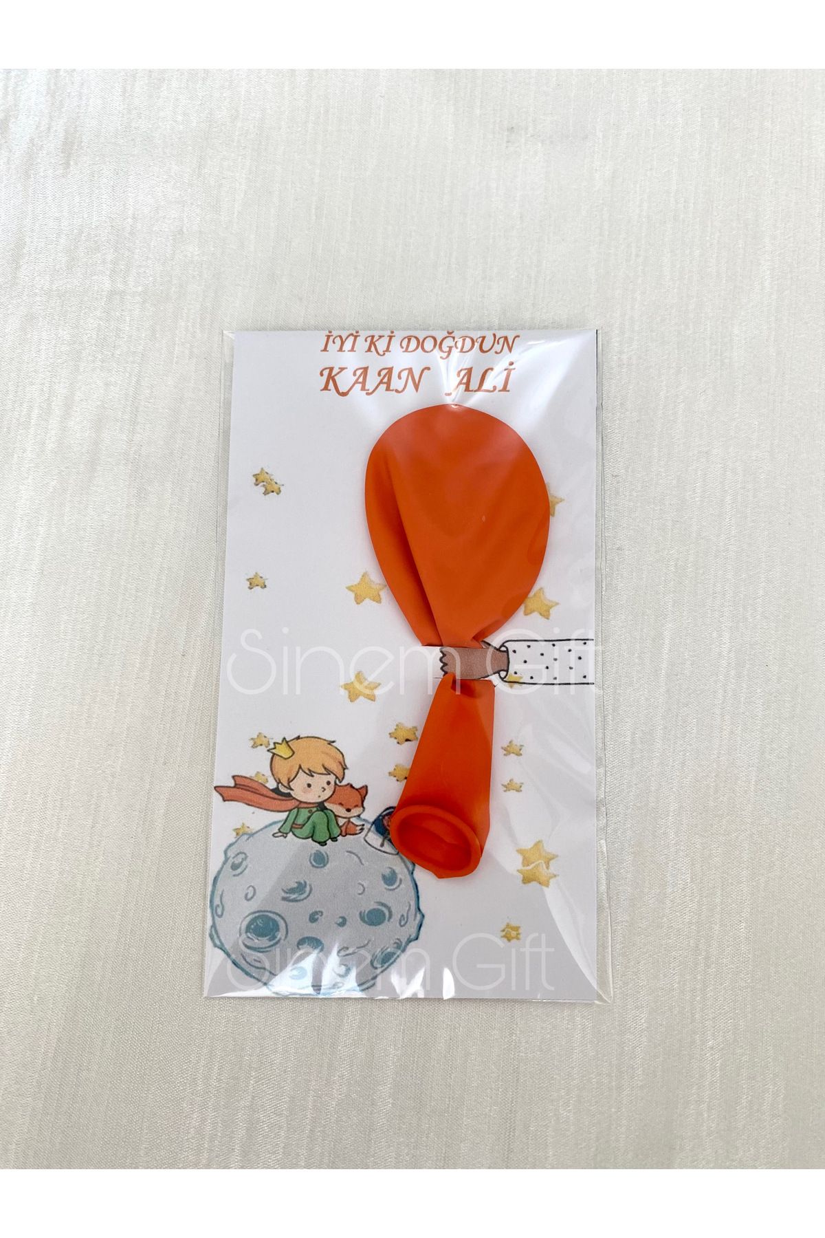 Sinem Gift 20 Adet Doğum Günü Hediyelik Balon - Küçük Prens Konseptli Hediyelik - Çocuk Hediyesi