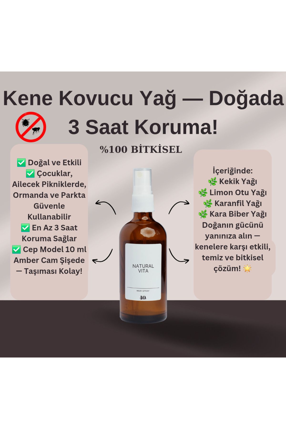 vita KENE KOVUCU %100 BİTKİSEL 10ML
