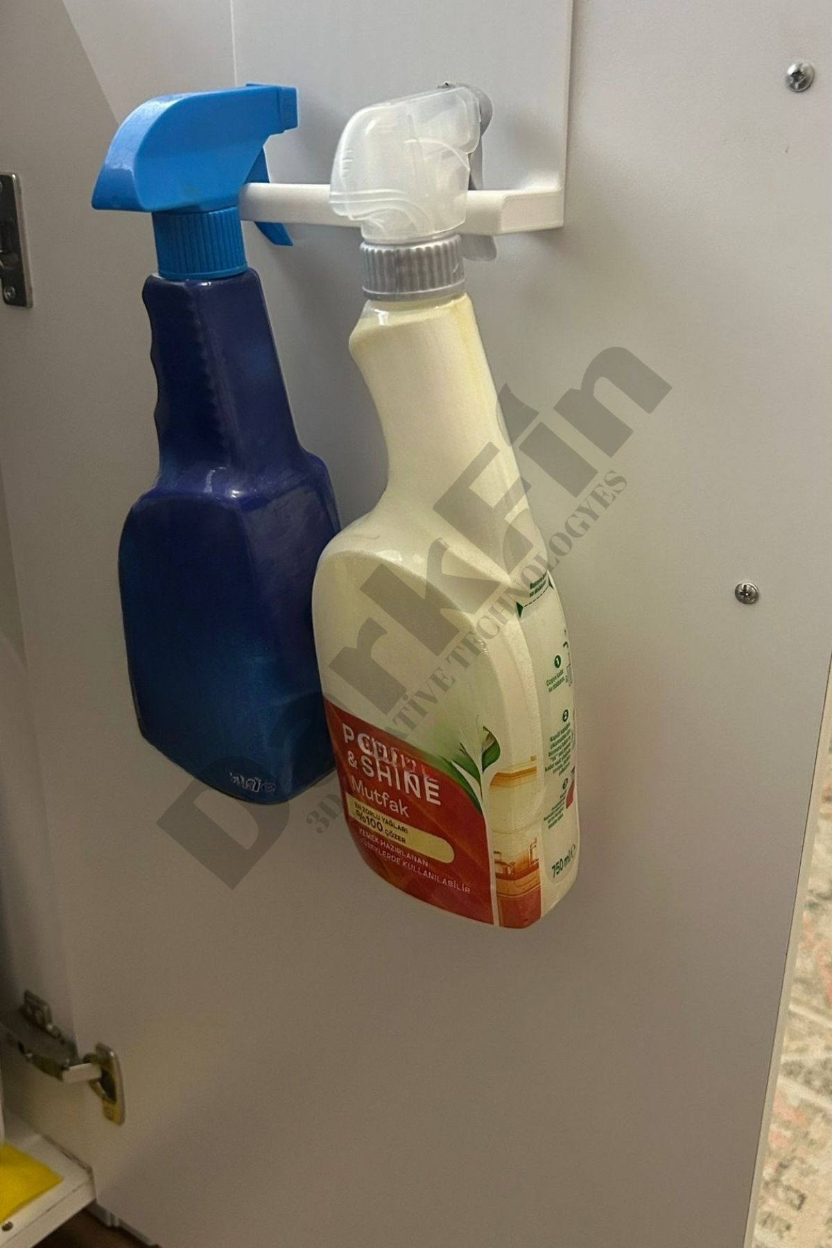 DarkFin Mutfak/Banyo Dolabı Havlu Ve Sprey Askılığı