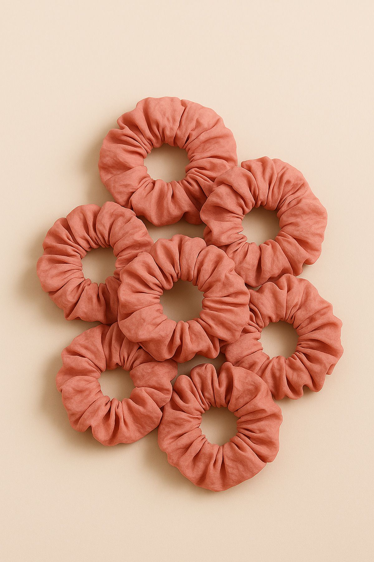 YILDIZ DİJİTAL HOME 10’lu Kumaş Scrunchie Saç Toka Seti El Yapımı Simit Model Kına Nişan Düğün İçin Renkli Tokalar