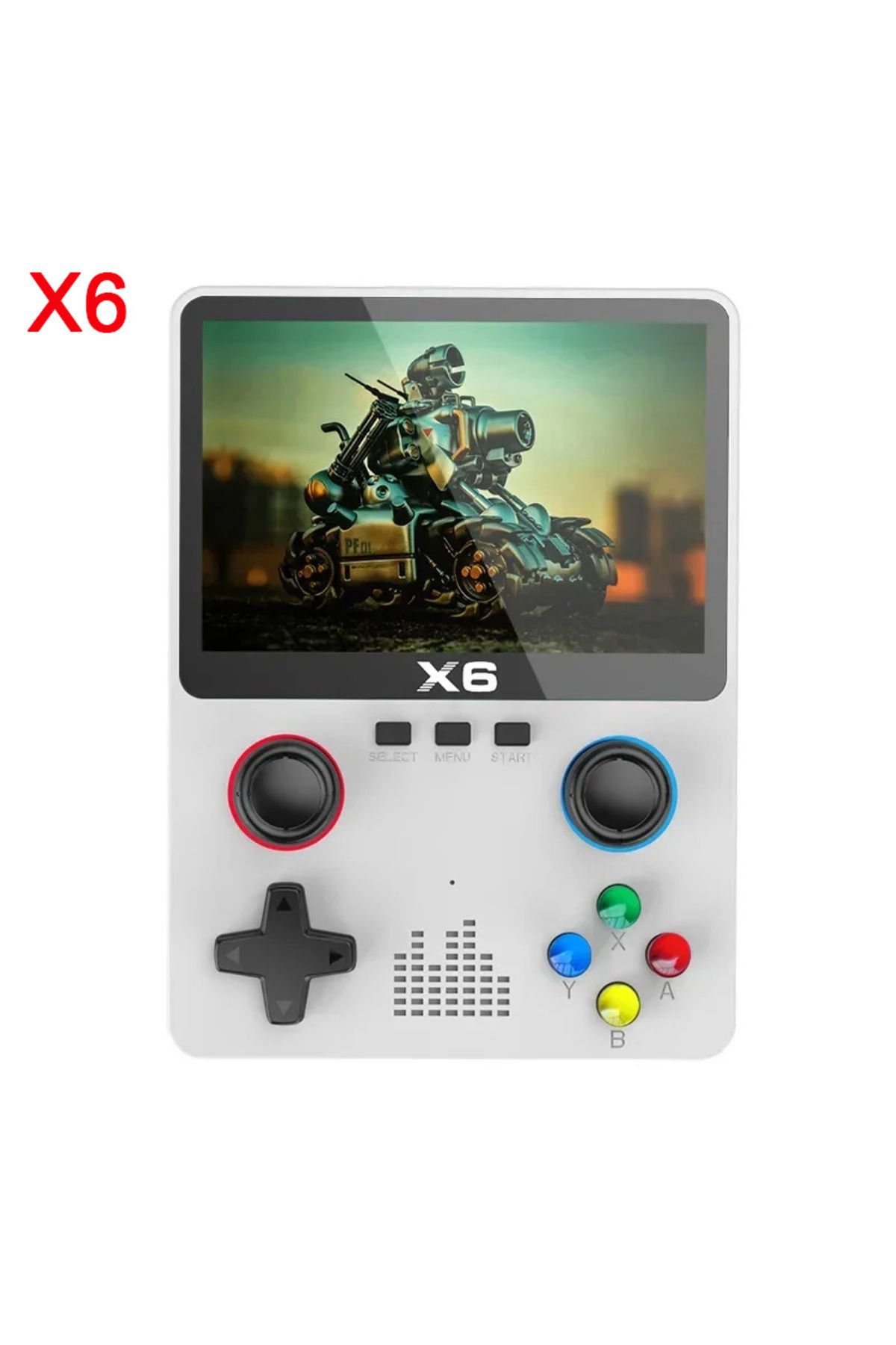 İMEXTECH X6 Oyun Konsolu  Uyumlu Video Oyunu Konsolu 3.5'' IPS Ekran Şarjlı Elde Taşınabilir Atari Çocuk