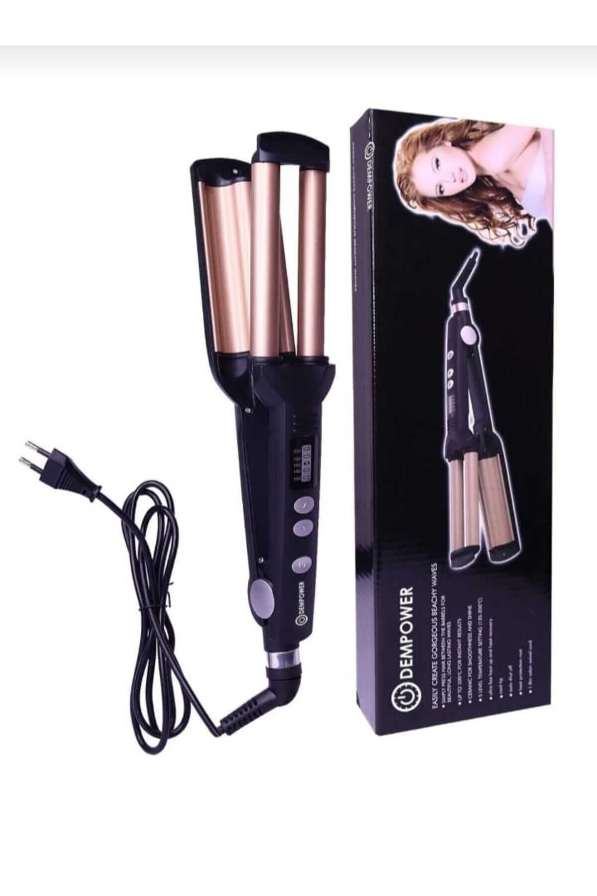 Home DemPower DP-13 Su Dalgası Maşası | Seramik Kaplı Saç Şekillendirici
