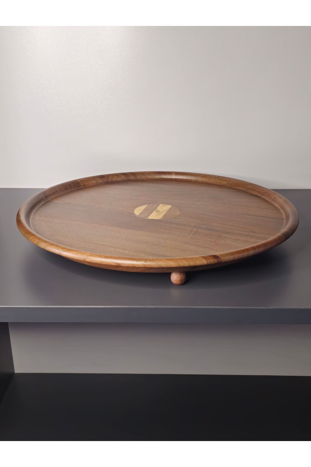 woodenvibe Ahşap Çay Tepsisi