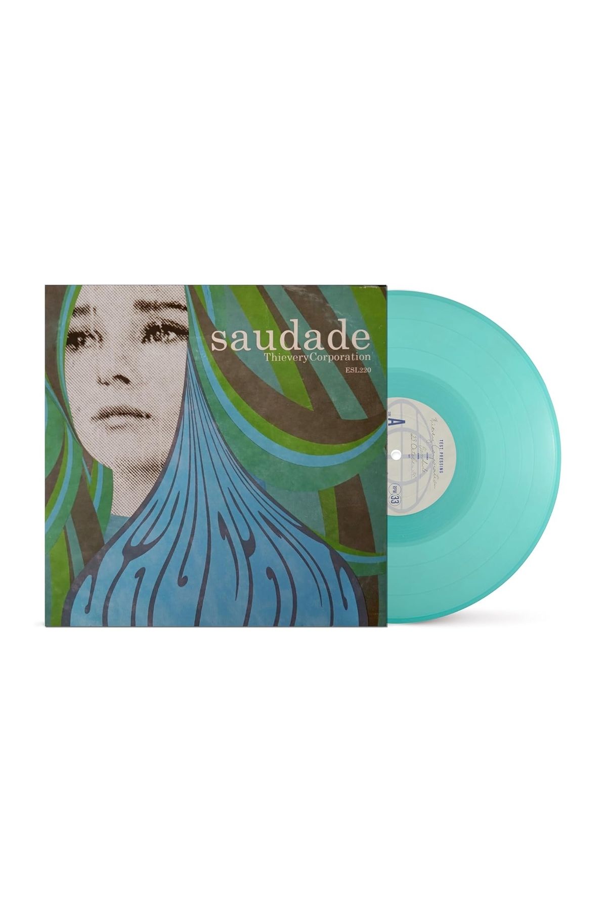 Virgin Thievery Corporation - Saudade 10th Anniversary (Blue Coloured LP) / Plak