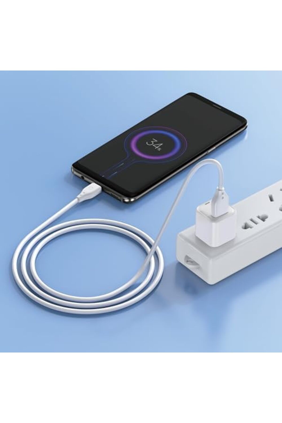 WIWU-Wi-C001 Pioneer USB To Lightning Fast Charging Cable 2.4A, Data Sync, Super Durable, 1M - White 9