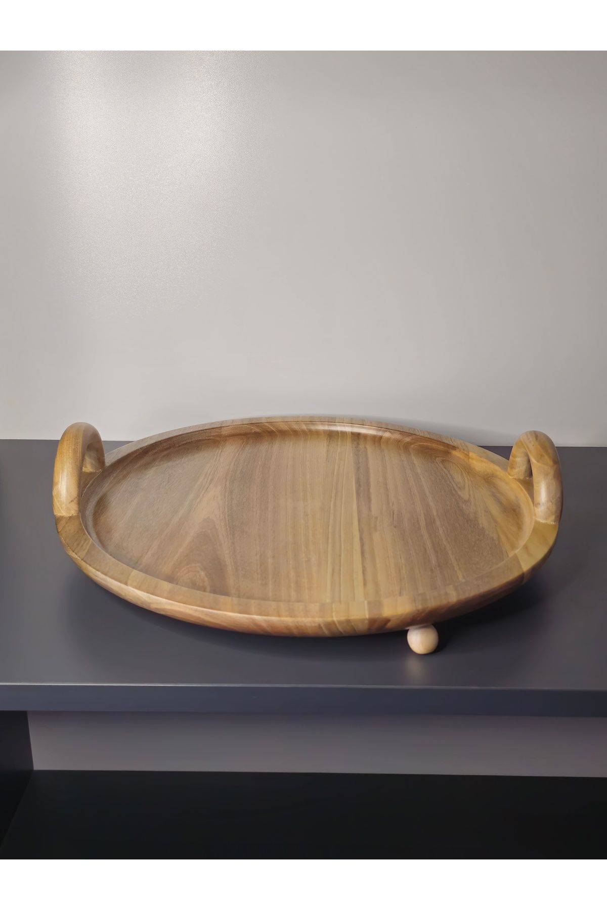 woodenvibe Ahşap Çay Tepsisi