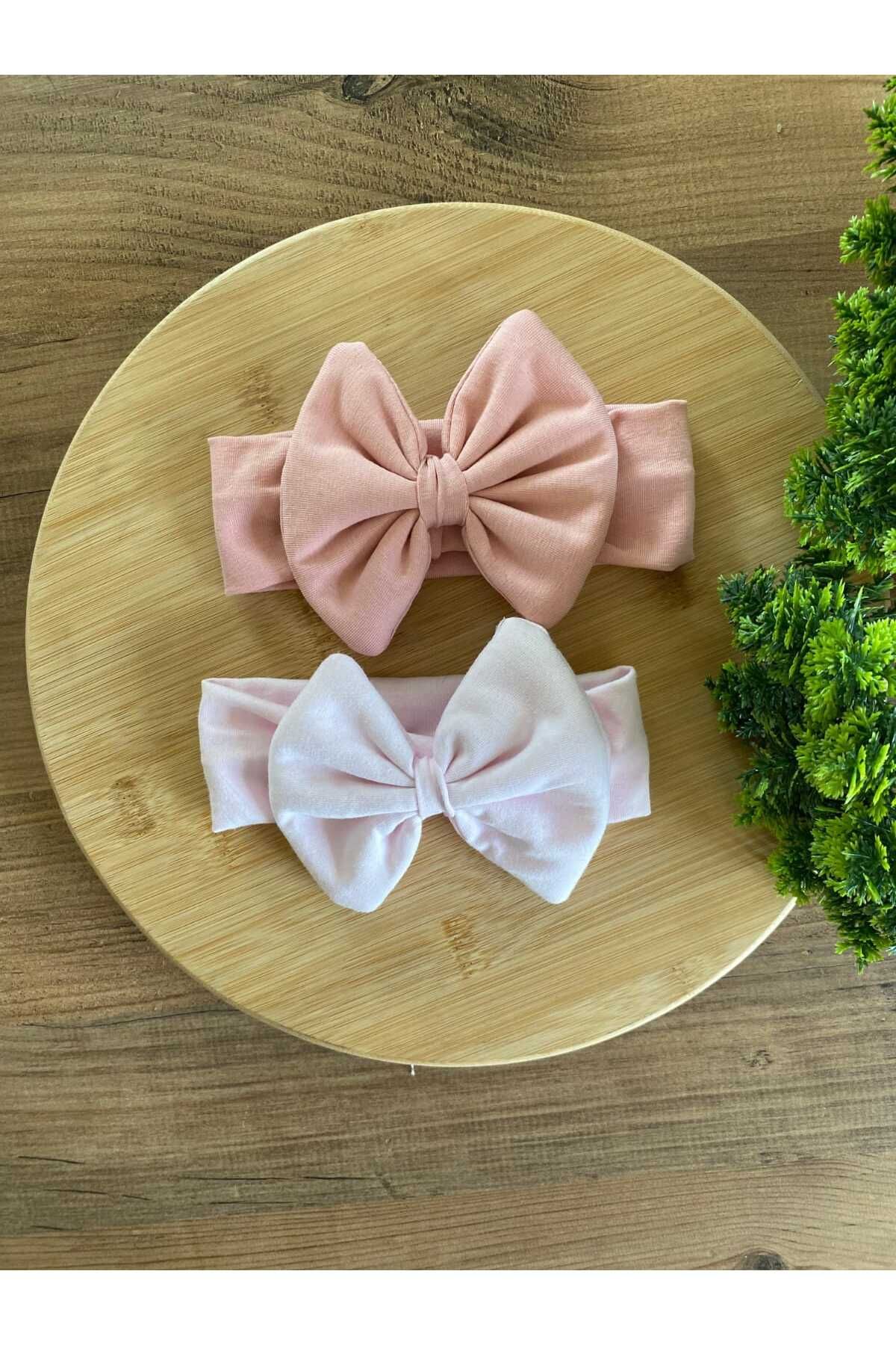 KAYRASTORETESETTÜR Bebeğin İçin En Konforlu Bandana Seti, 0-3 Yaş Yazlık Penye Fiyonk Bebek Bandana