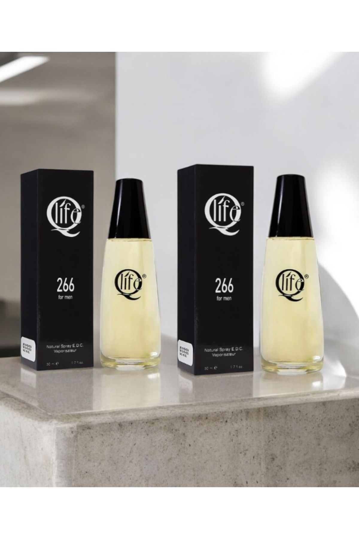 Qlife No:266 Cd Sauvge Erkek Parfüm 2 Adet 50 Ml
