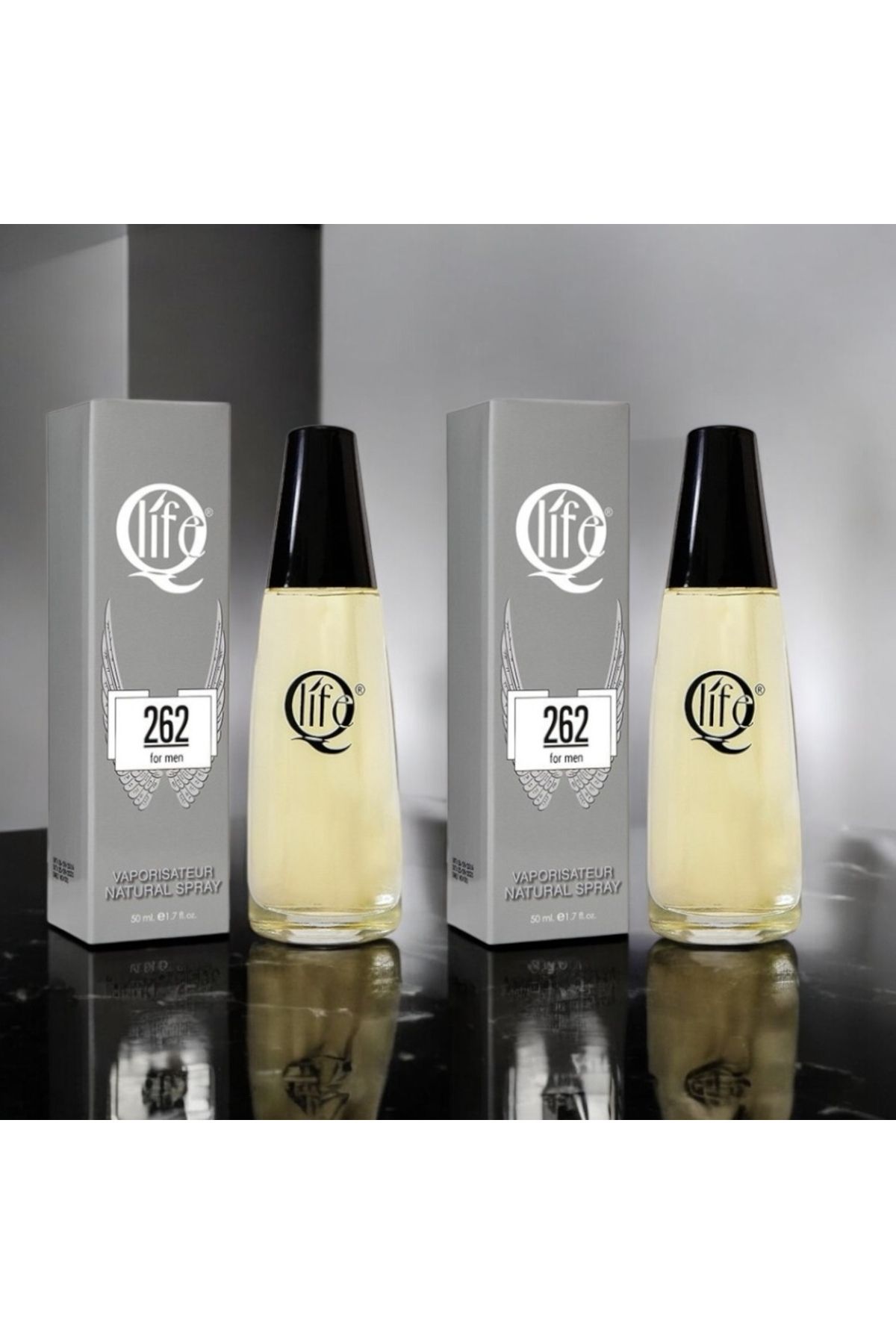 Qlife No:262 Invictus Erkek Parfüm 2 Adet 50 Ml