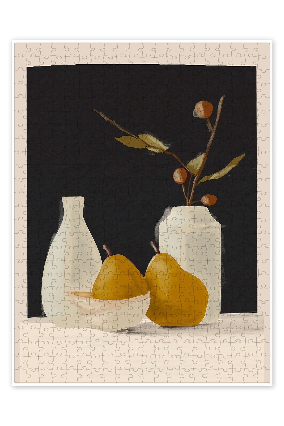 Jeronkarji Minimalist Natürmort 500 Parça Puzzle Yapboz Mutfak Temalı Yetişkinler için