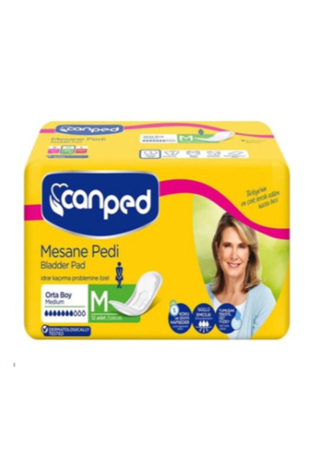 Canped Mesane Pedi 10lu M Beden