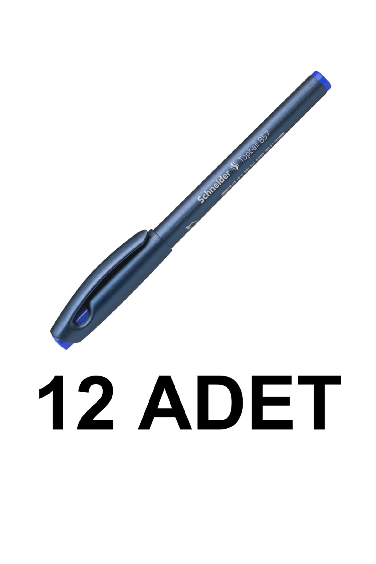 Schneiders 12 ADET ROLLER KALEM TOPBALL 857 0.6 MAVİ SCR096