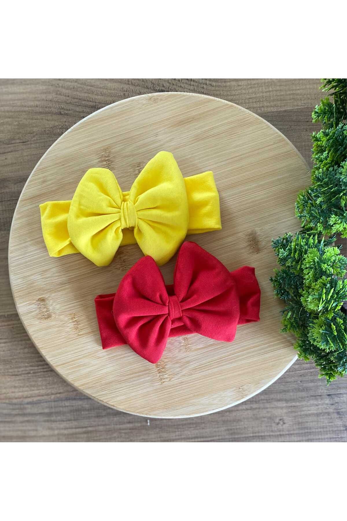 KAYRASTORETESETTÜR Bebeğin İçin En Konforlu Bandana Seti, 0-3 Yaş Yazlık Penye Fiyonk Bebek Bandana