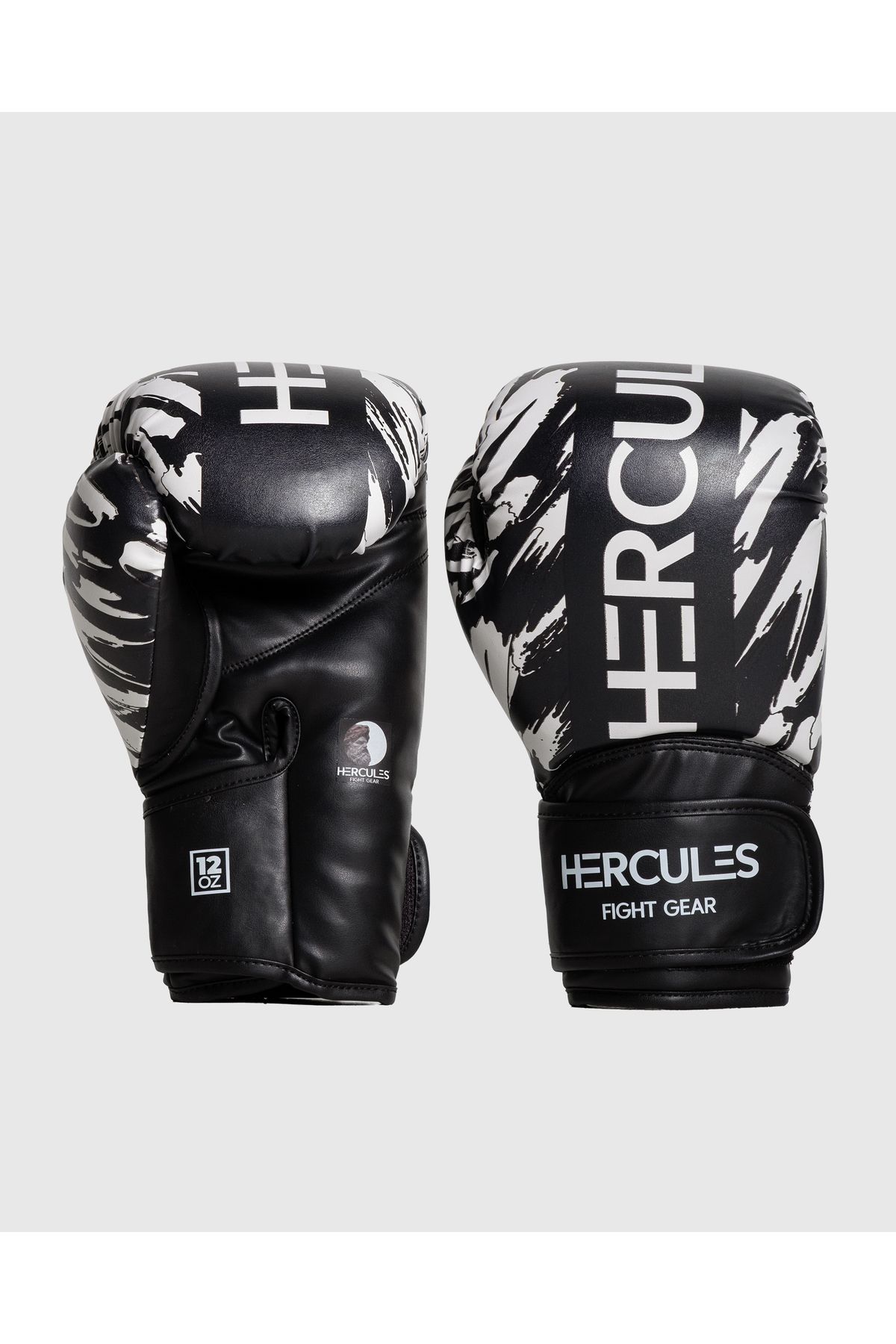 Hercules Fight Gear Siyah Boks & Kickboks Eldiveni - Antreman ve Sparring İçin İdeal