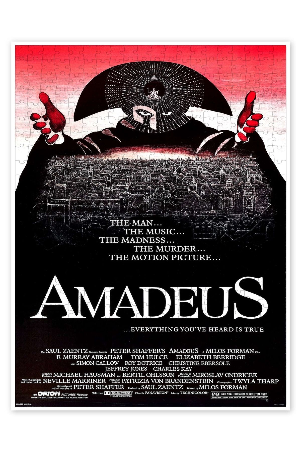 Jeronkarji Amadeus 500 Parça Puzzle Yapboz Klasik Film Temalı