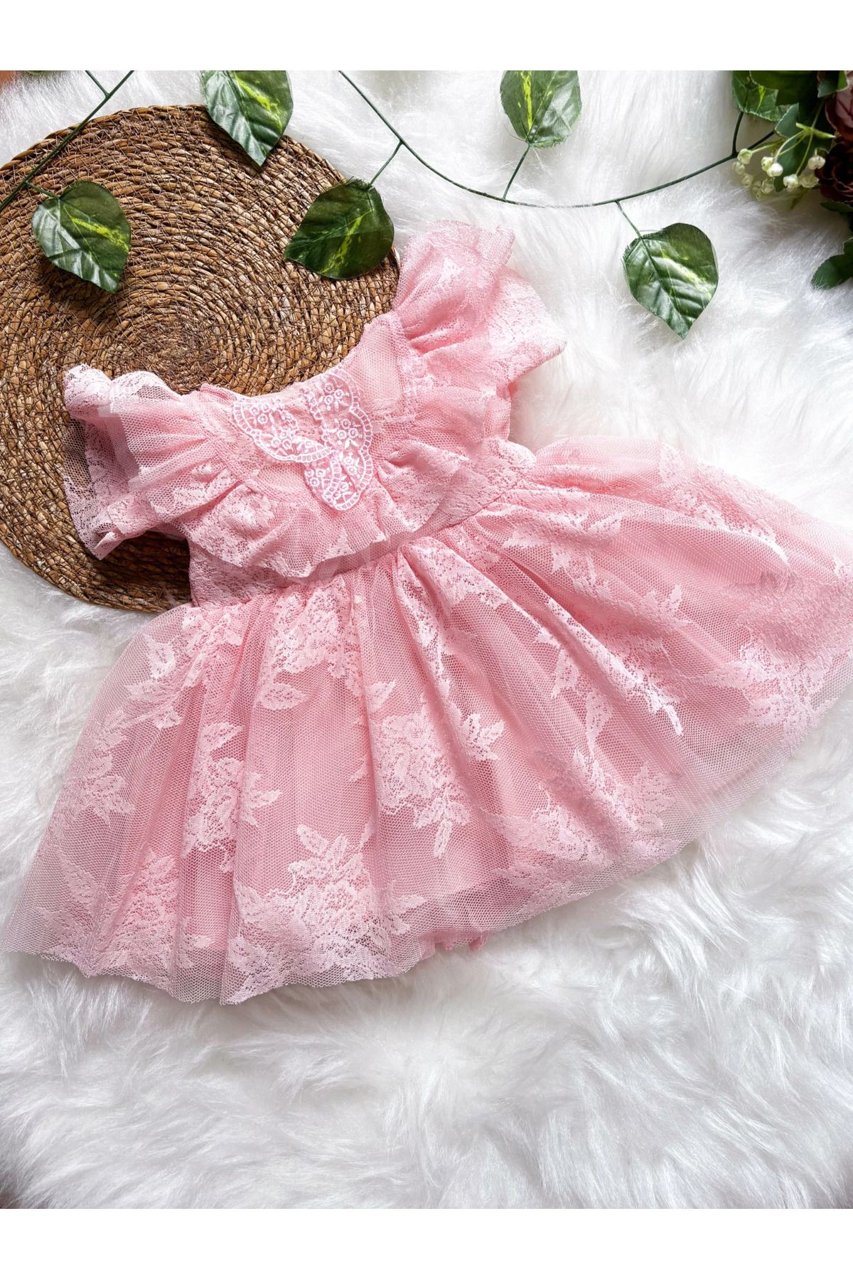 aysskids Yasemin Tütü Kabarık Doğum Günü Özel Gün Kız Bebek Elbise