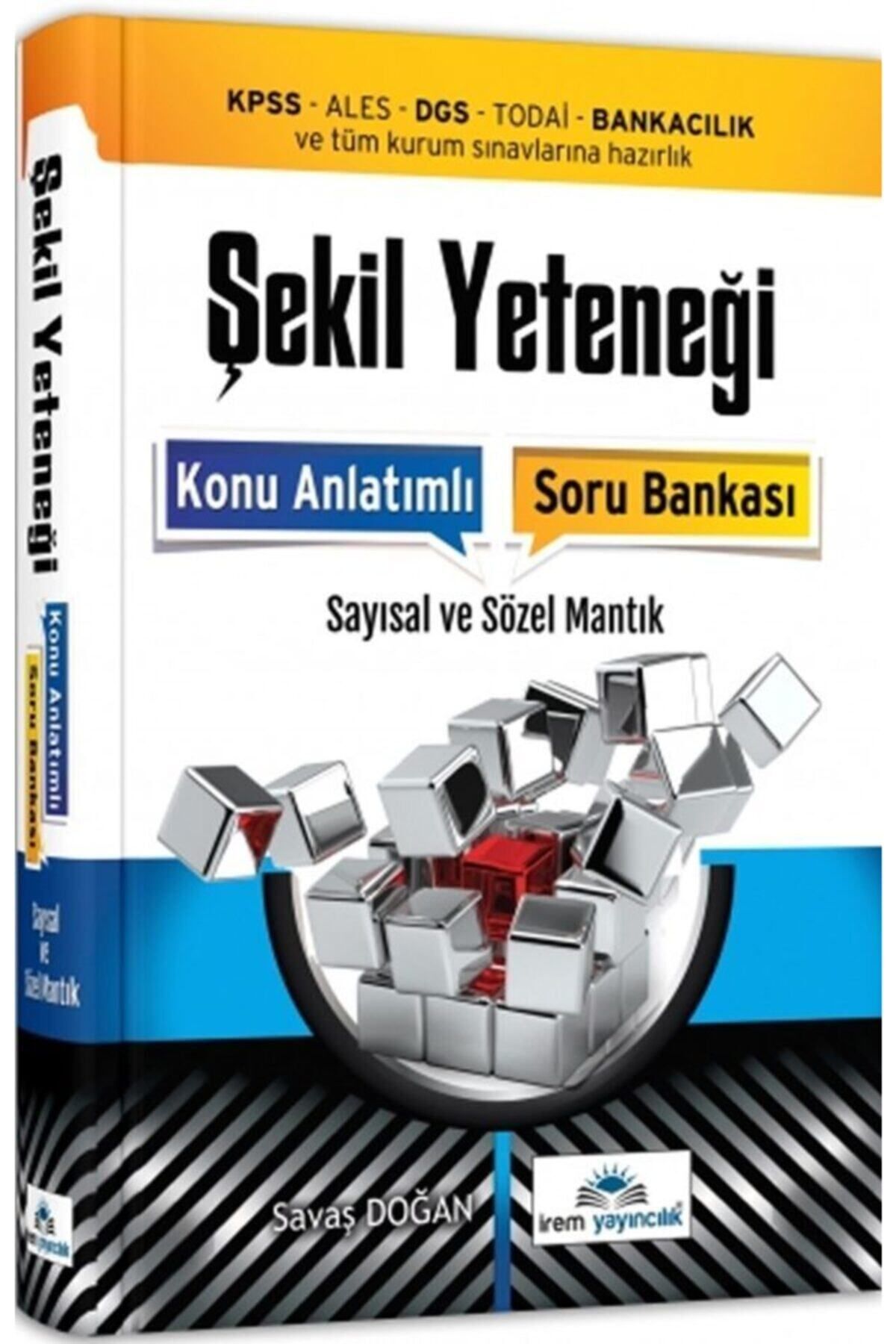 İrem Yayıncılık Irem Şekil Yeteneği Konu Anlatımlı Soru Bankası-sayısal Ve Sözel Mantık-yeni