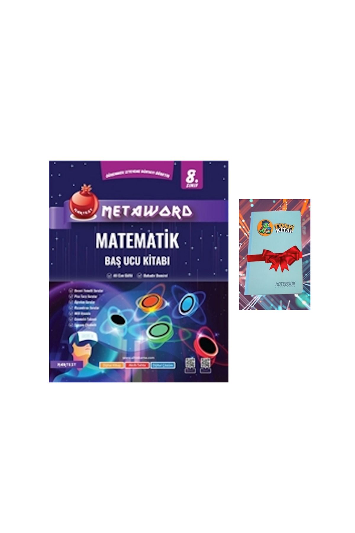 Nartest Yayınları 8. Sınıf Metaword MATEMATİK ( NOT DEFTERİ HEDİYE)
