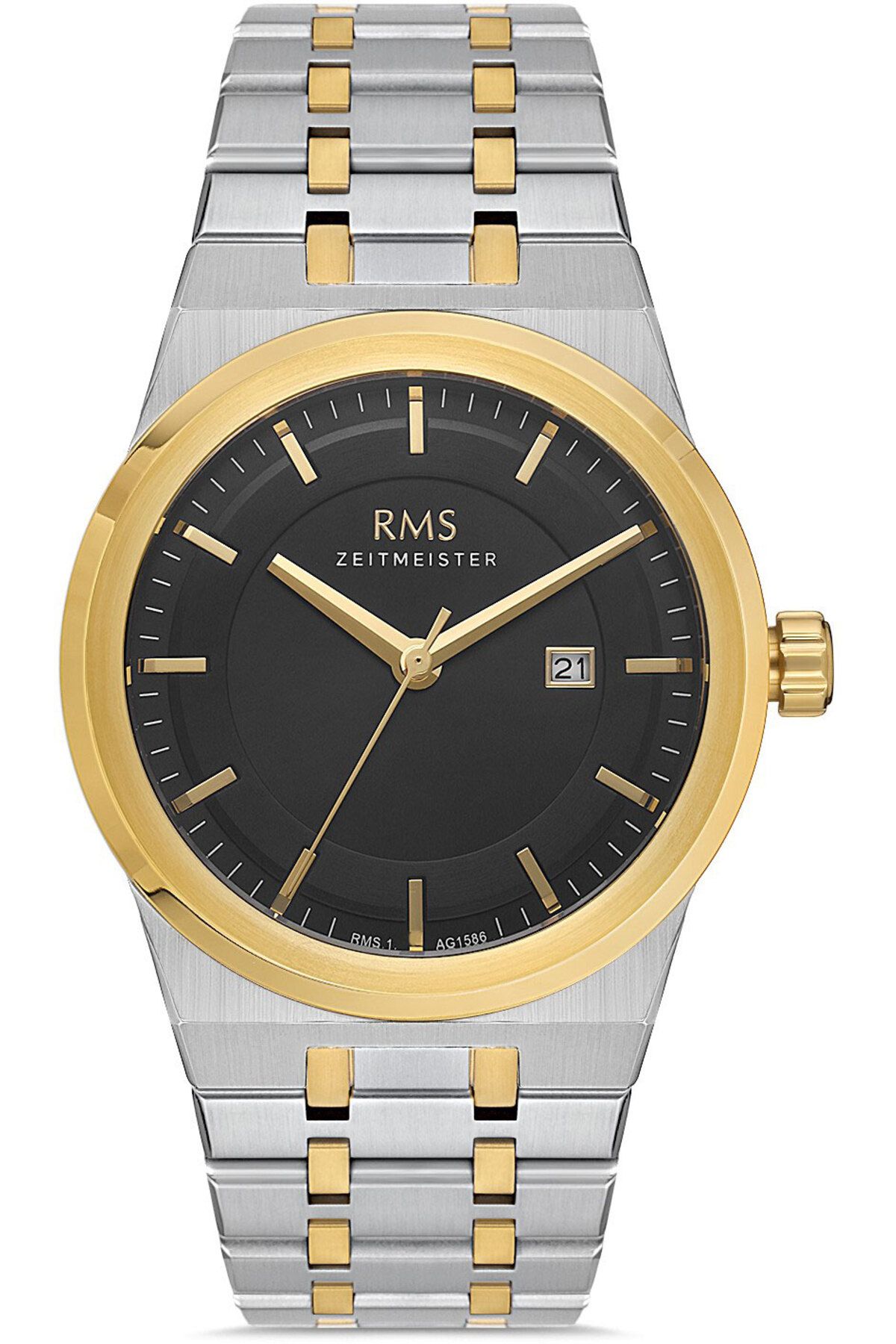 RMS ERKEK KOL SAATİ RMS.1.AG1586.07 GÜMÜŞ-GOLD