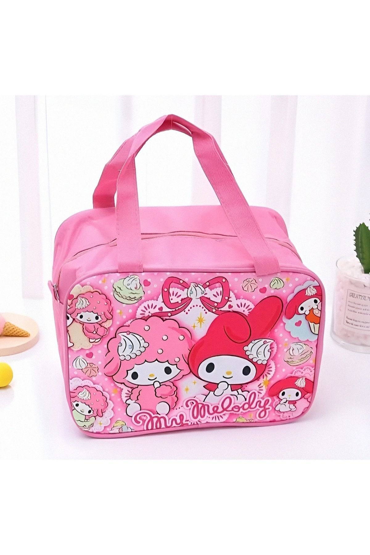 Kawai Sanrio Kuromi Hello Kitty Cinnamoroll My Melody Termal Beslenme Çantası