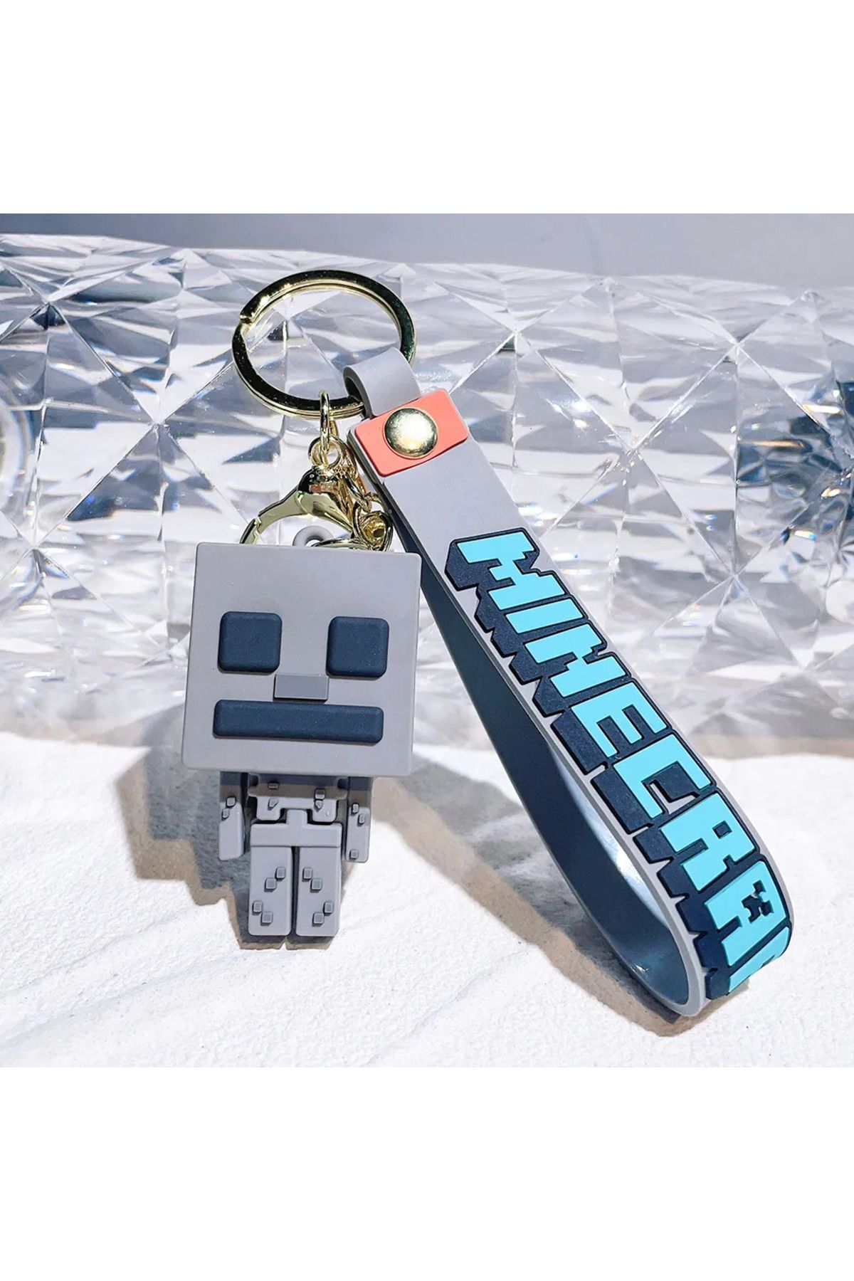 LRS STORE %100 Silikon Figür Oyuncak 5,5 cm Enderman