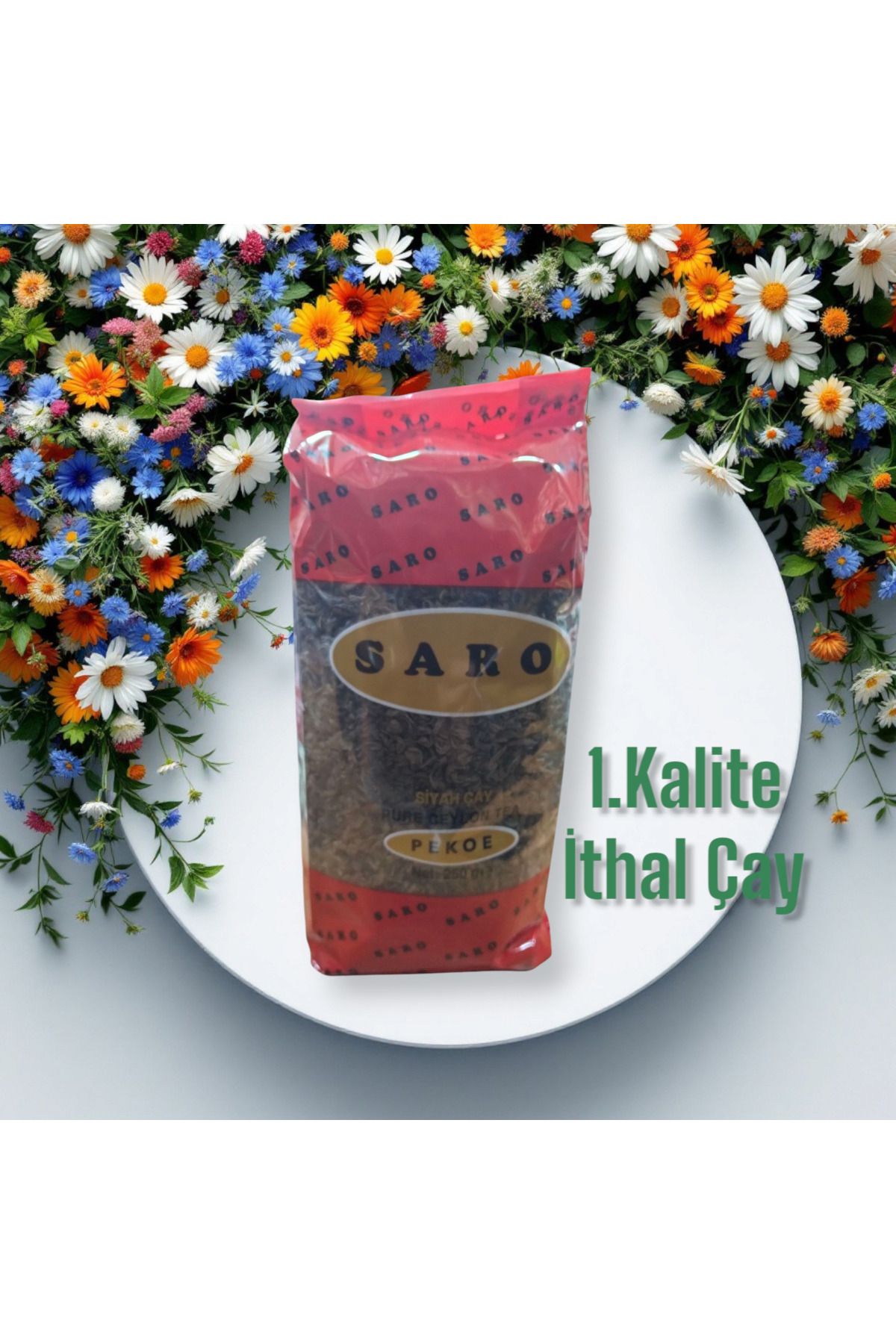 saro Çay. 1.Kalite Sri Lanka İthal çay ( 250 gr)