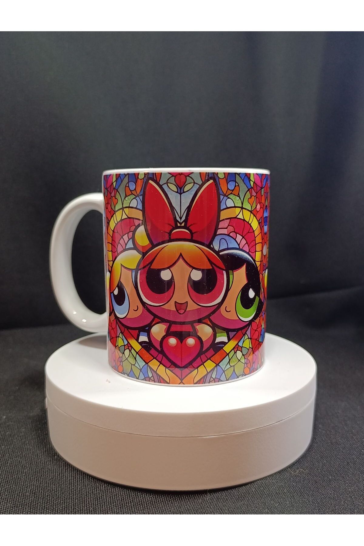 Rüyam Dizayn Powerpuff Girls Temalı Porselen Kupa Bardak
