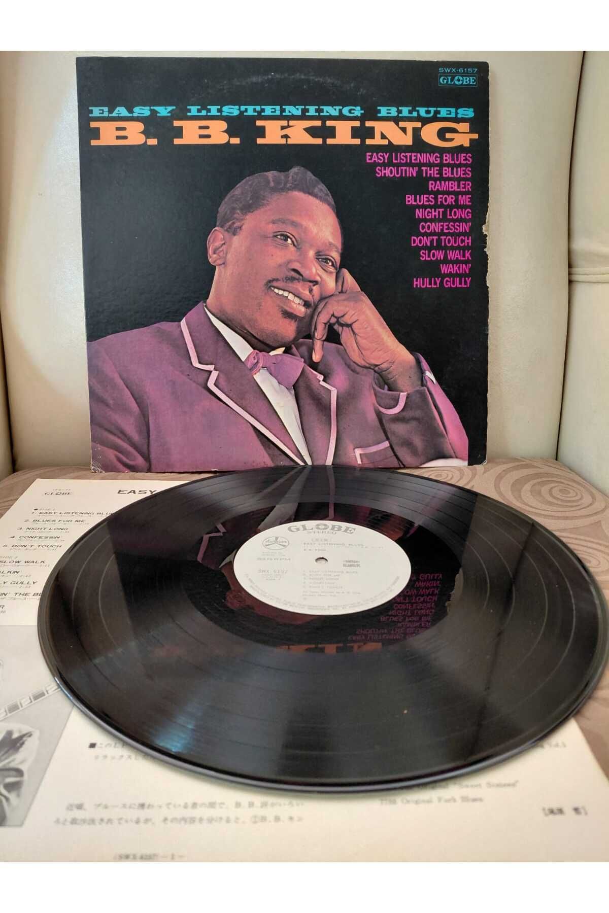 Plakperest B. B. King – Easy Listening Blues - 1975 Japonya Basım LP Plak -2.el