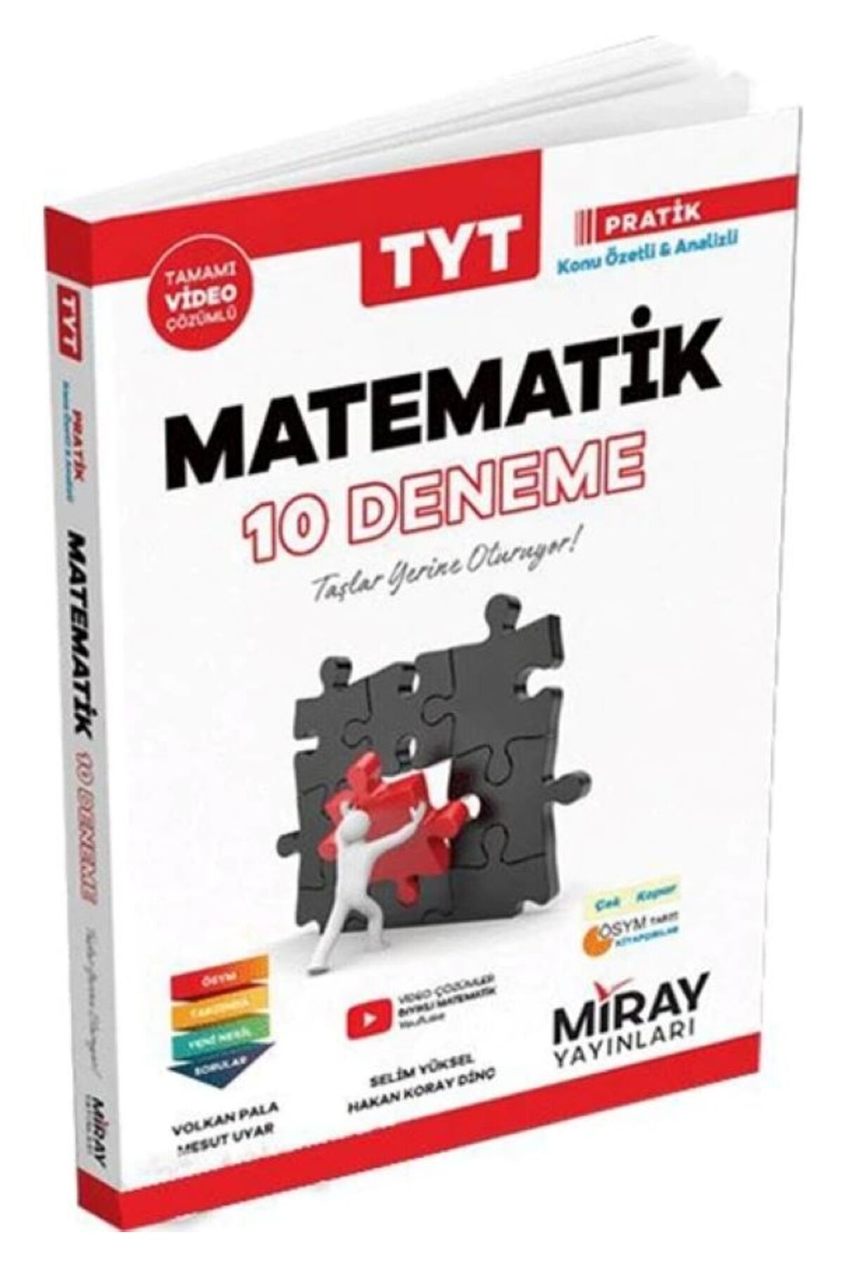 Miray Yayınları MİRAY YAYINLARI TYT MATEMATİK 10LU DENEME