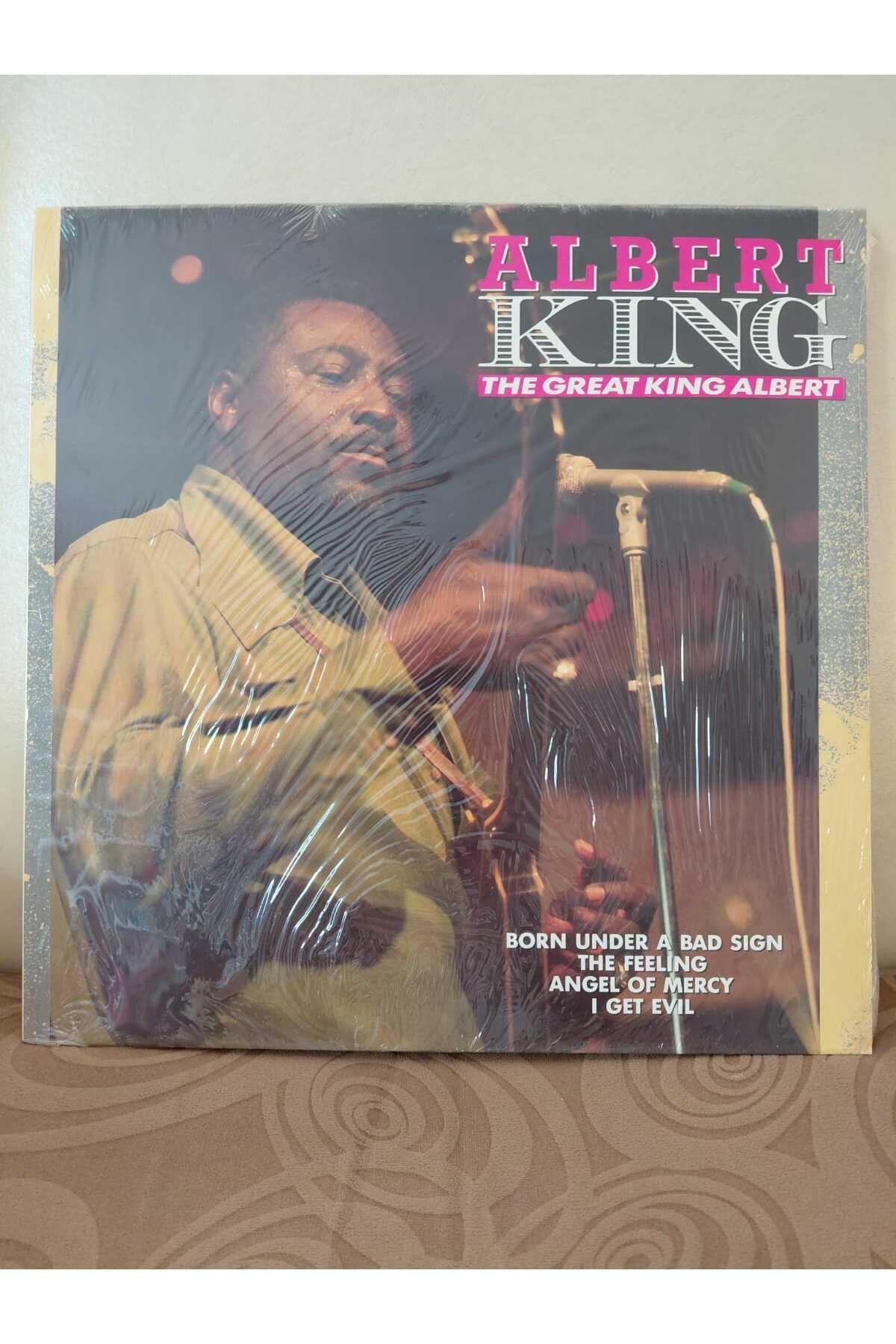 Plakperest ALBERT KING - The Great King Albert - 1988 Almanya Basım LP Plak Albüm/Jelatininde