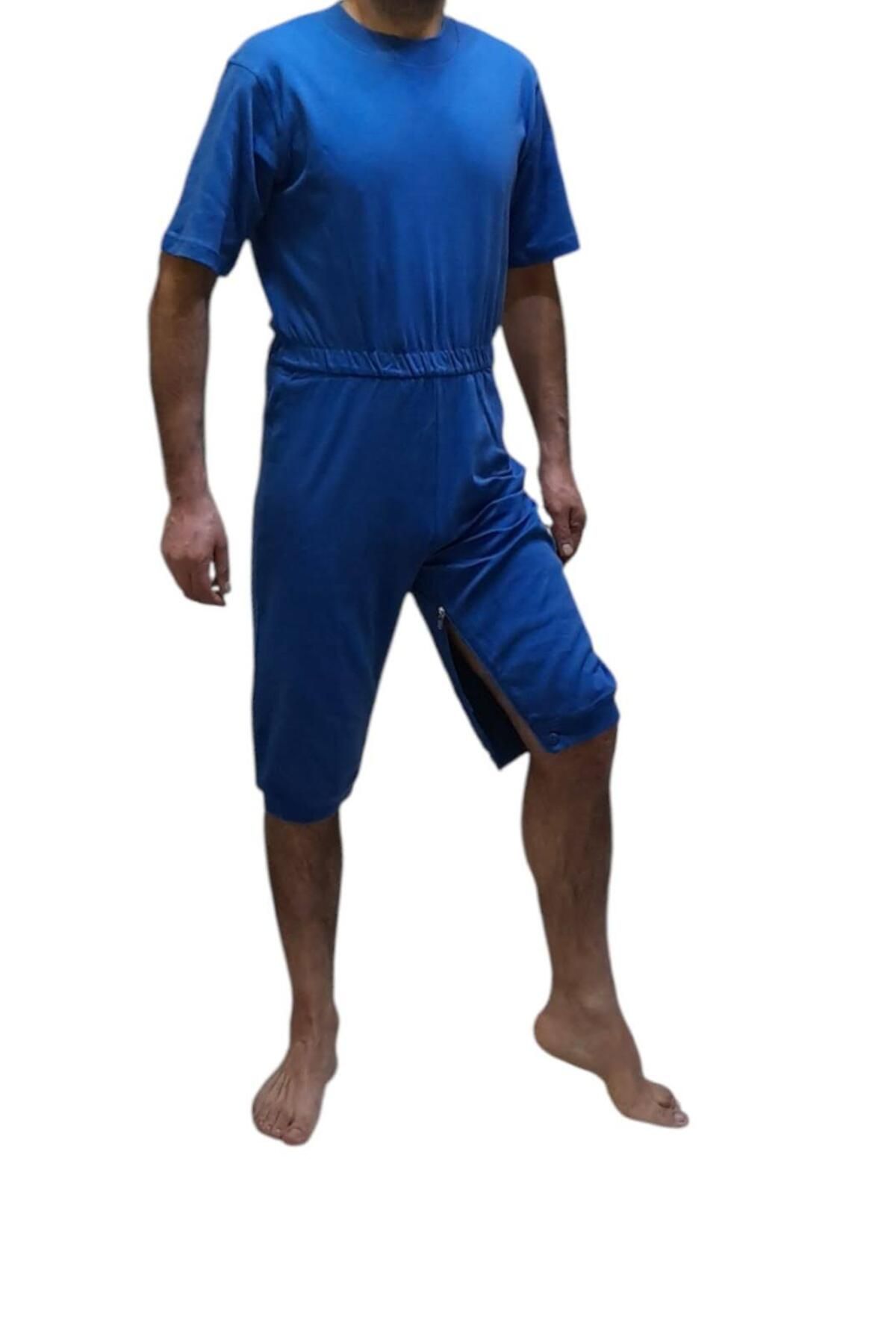 FİDAN FASHİON Unisex Hasta Bakım Tulumu