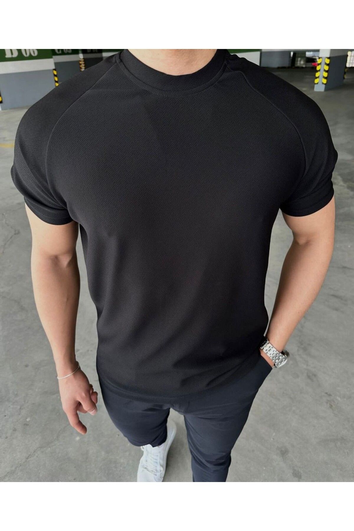 zirvespor KREP KUMAŞ REGLAN KOL T-SHİRT