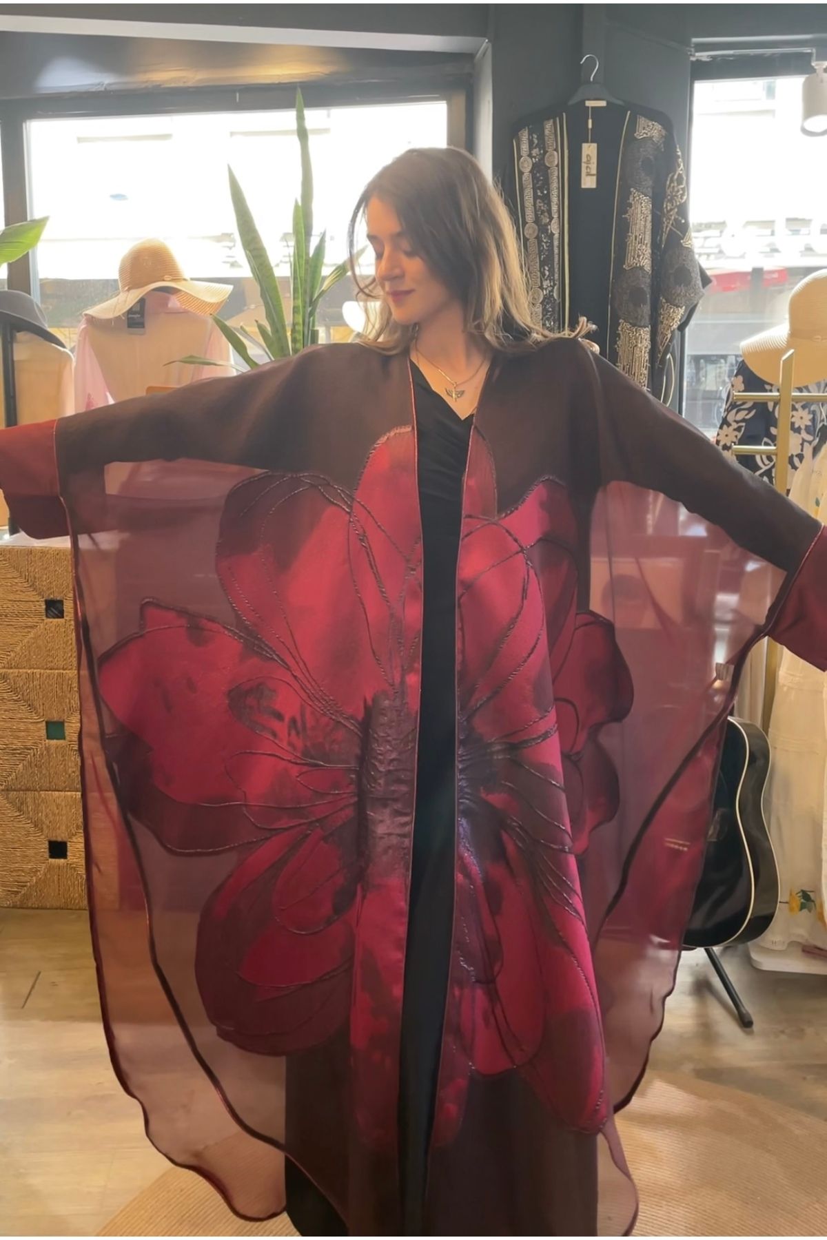 AJAL Abaya Kimono
