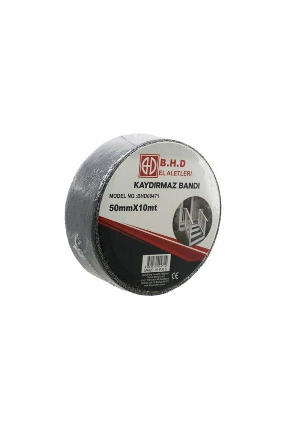 DENİZBİLİŞİM Kaydırmaz Siyah Bant 50 Mm X 10 Mt