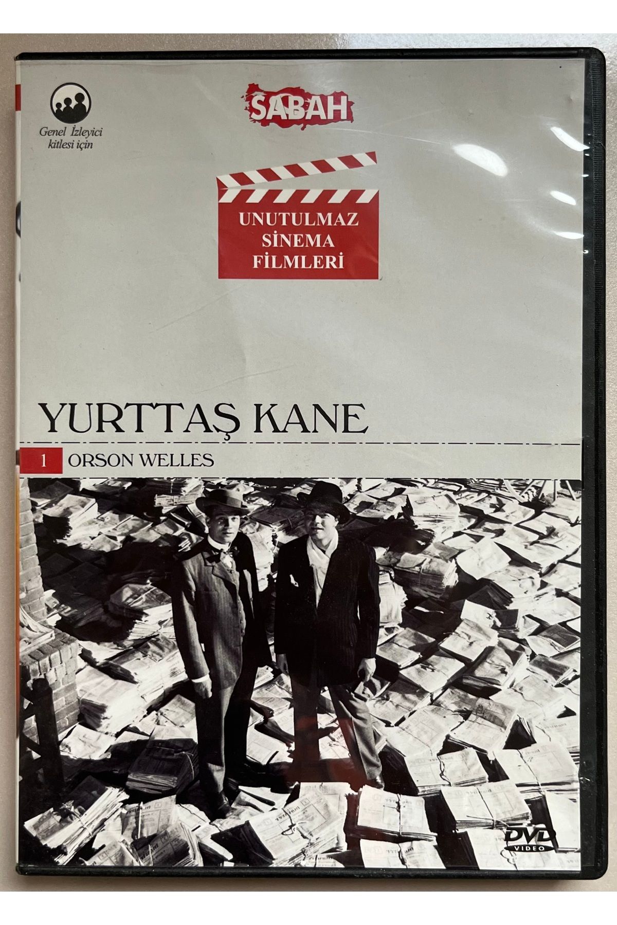 Plakevi İzmir Yurttaş Kane Dvd (Orjnal Dönem Baskı Dvd)
