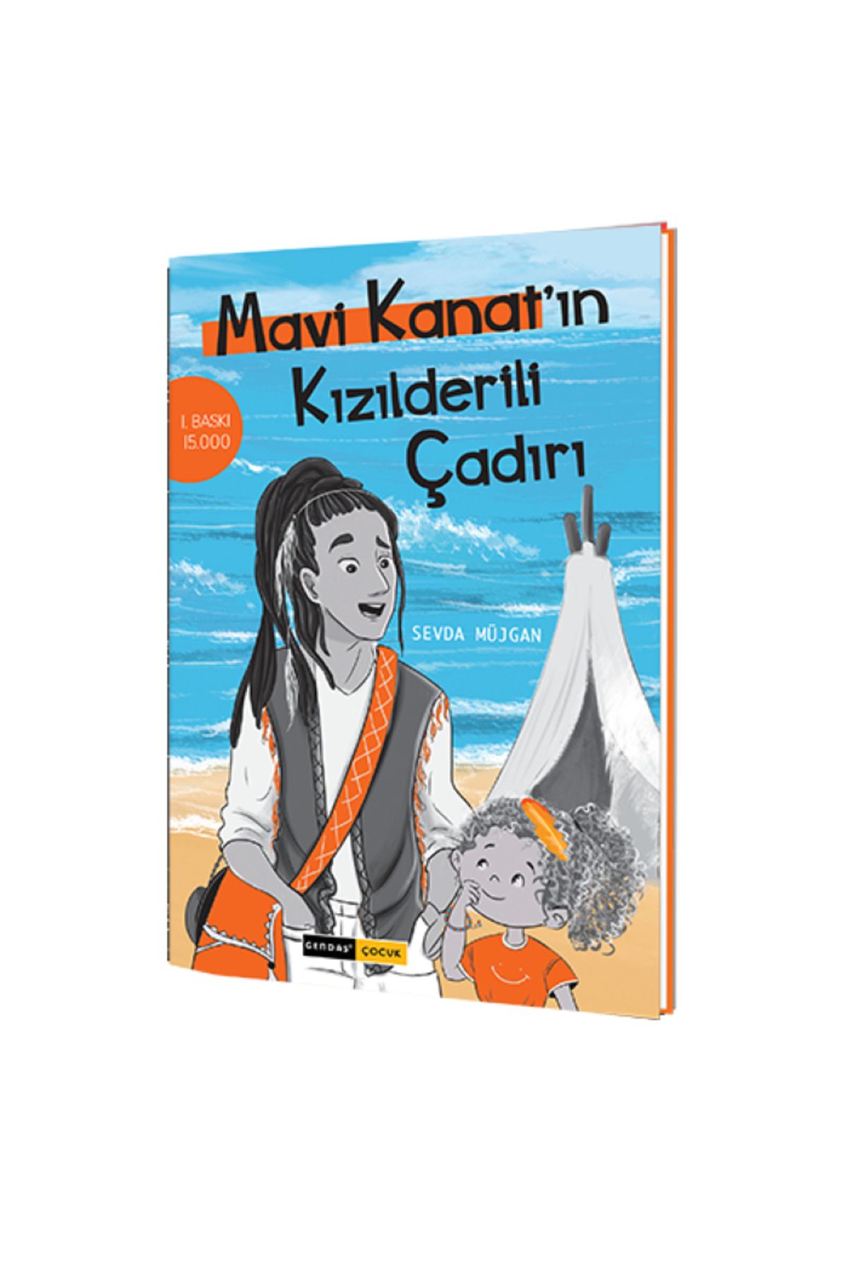 GENDAŞ ÇOCUK GENDAŞ YAYINLARI MAVI KANAT'IN KIZILDERİLİ ÇADIRI ROMAN (TEK KITAP)(4.SINIF)
