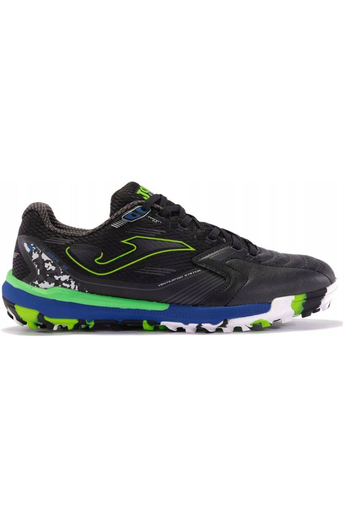Joma Liga 5 2401 Negro Turf Halı Saha - Siyah - 45