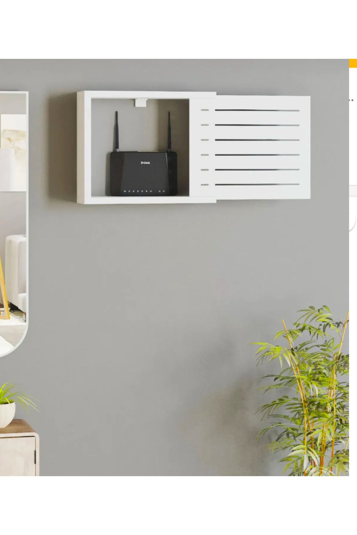 BY HOME DESİNG Modem-WiFi-Şartel Saklama Kutusu