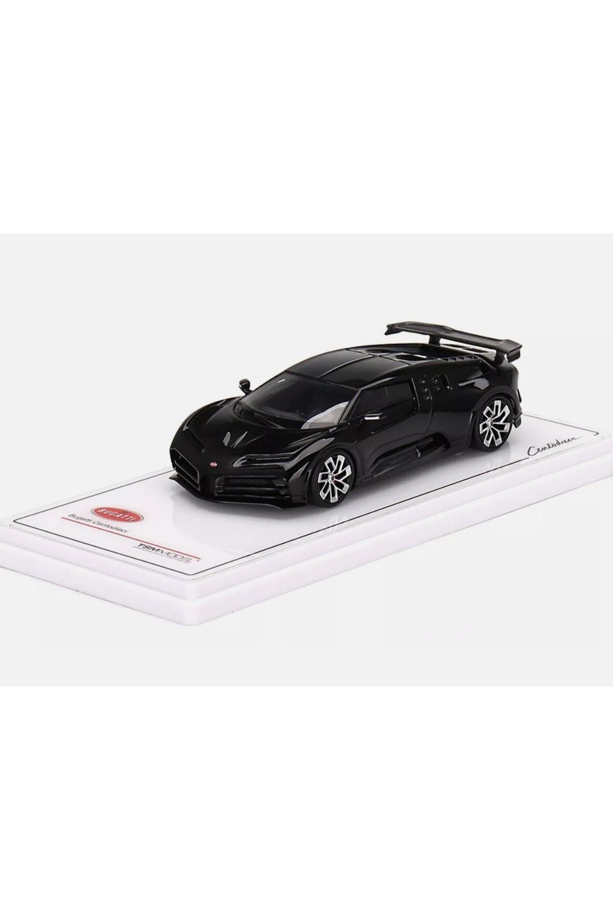 Butik TrueScale Miniatures (TSM Model) Bugatti Centodiecei Black Diecat (Koleksiyon)