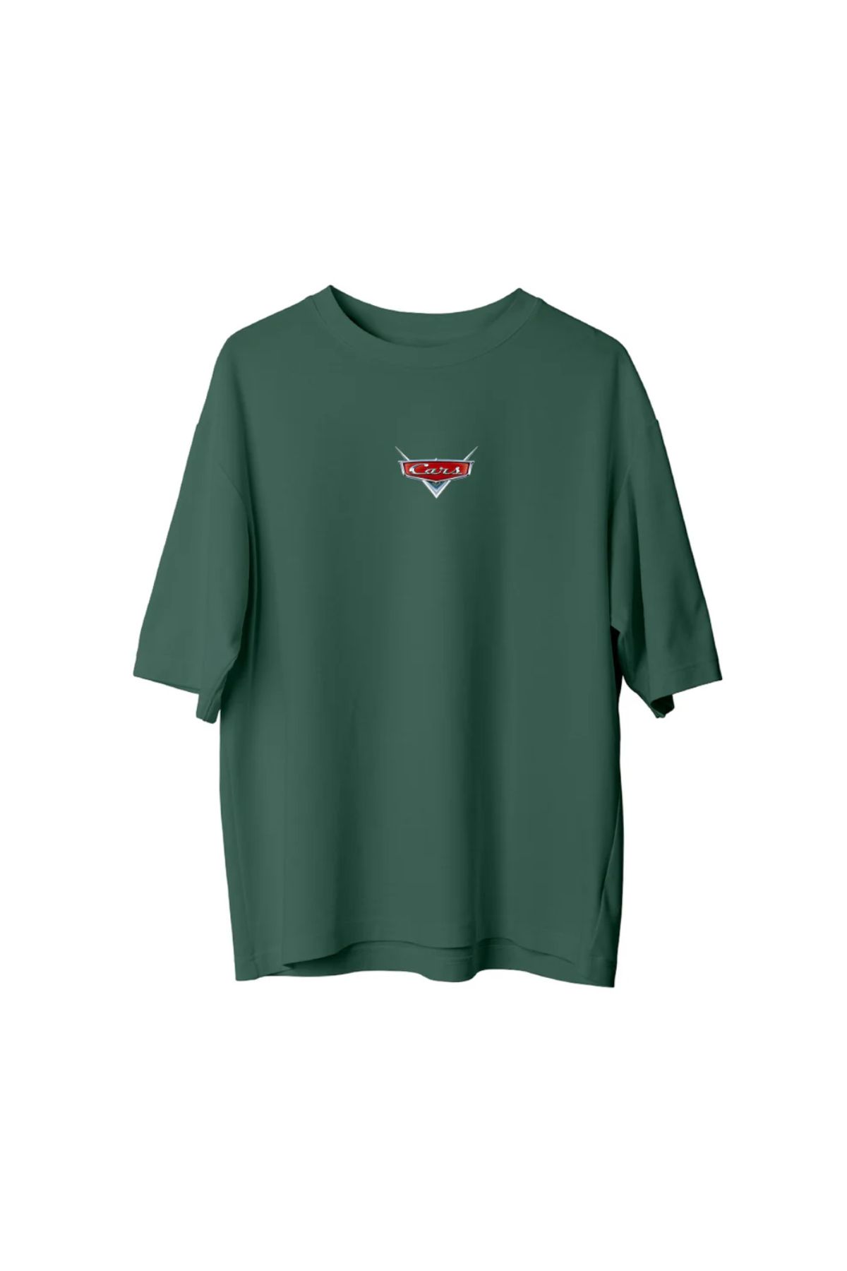 Koklonmoda Unisex Şimşek McQueen Baskılı Oversize T-Shirt